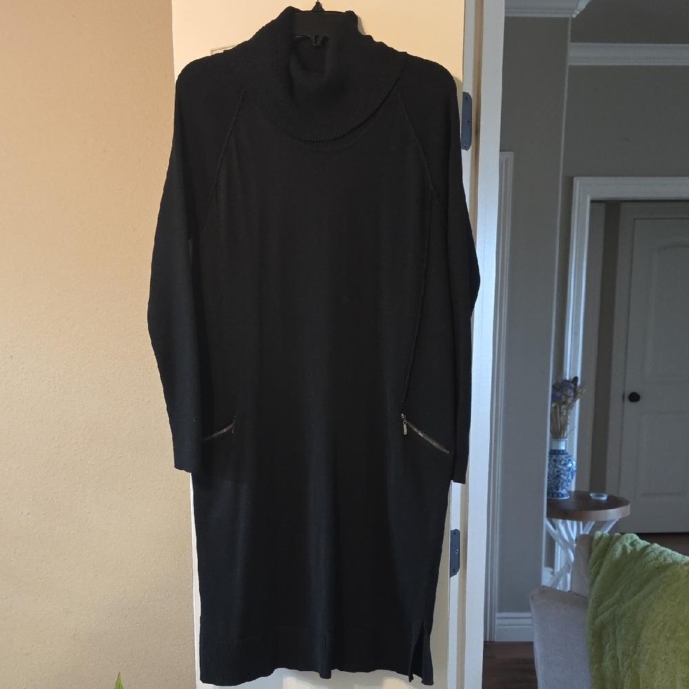 Worthington Black Long Sleeve Dress